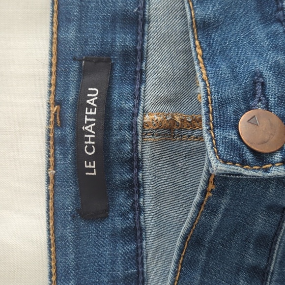 Le château wide leg Women's Blue Jeans size 34 - Picture 3 of 8